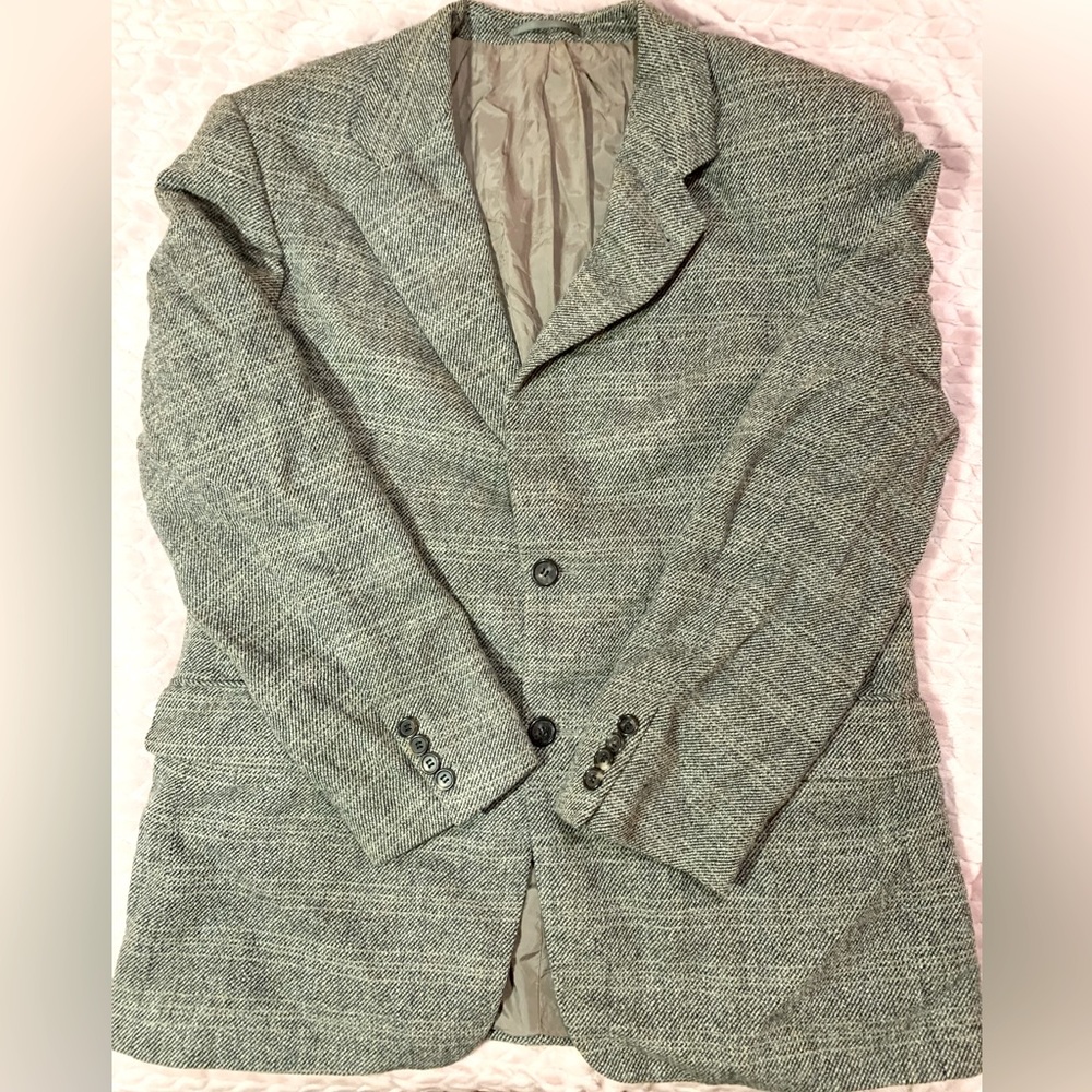 Hugo Boss large mohair-wool sports jacket